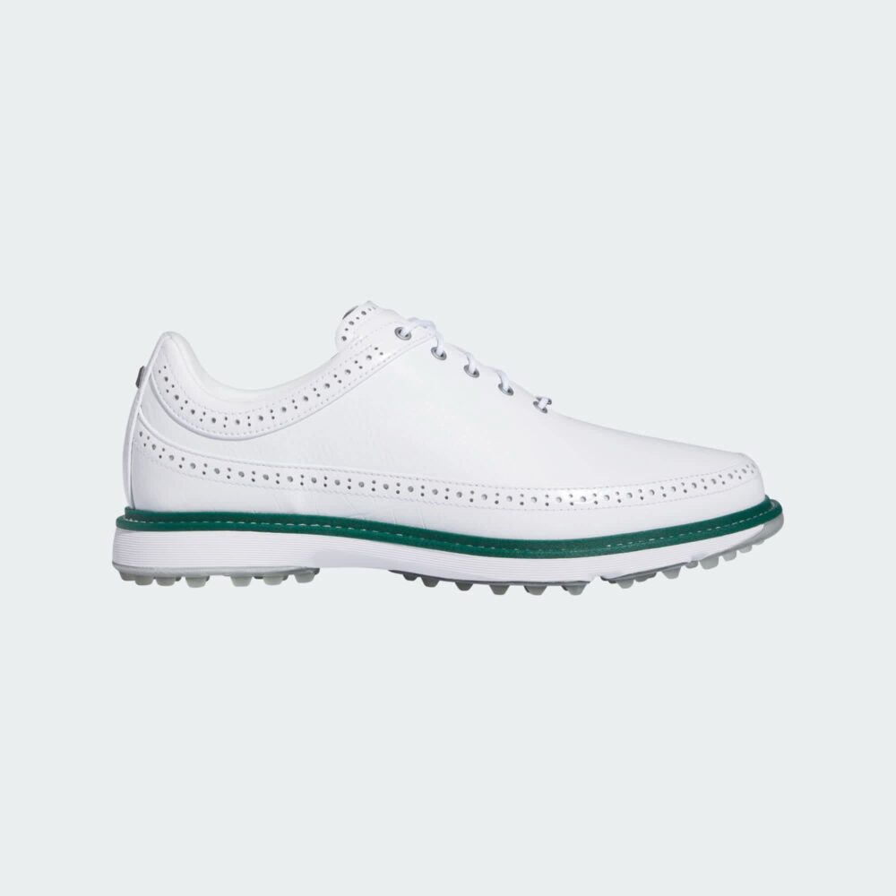 Adidas MC80 Unisex Shoes - Cloud White / Matte Silver / Collegiate Green