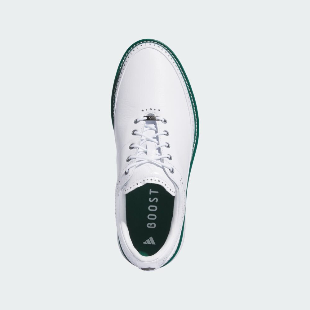 Adidas MC80 Unisex Shoes - Cloud White / Matte Silver / Collegiate Green - Image 2