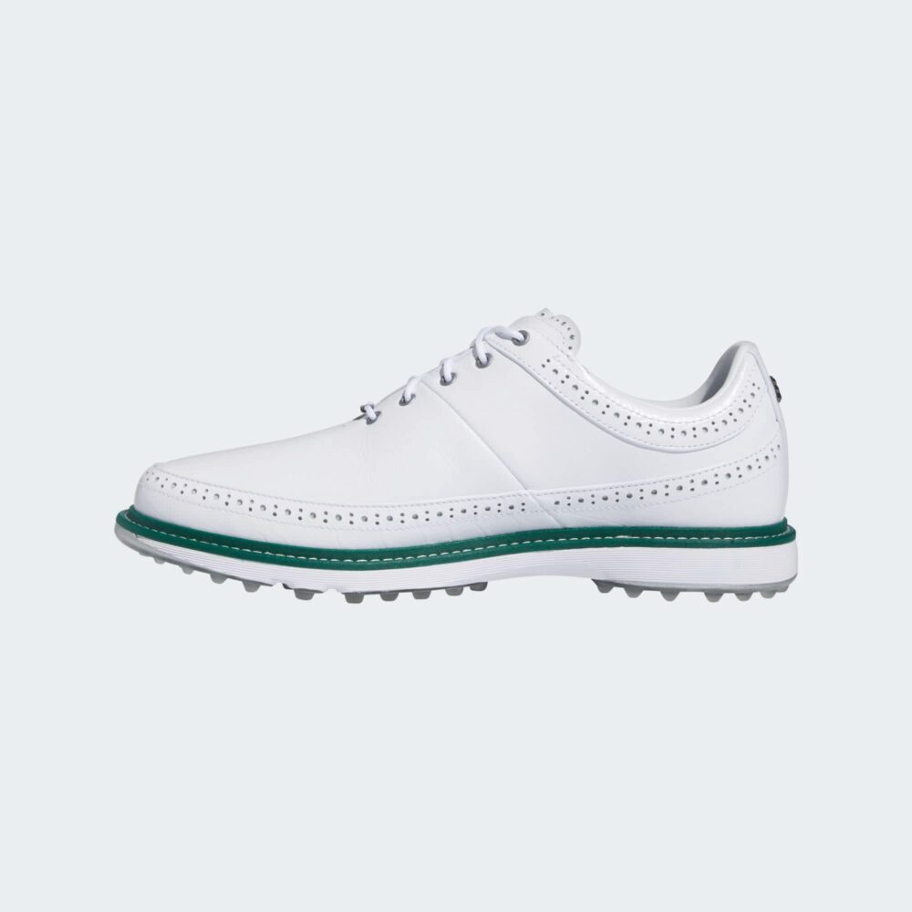 Adidas MC80 Unisex Shoes - Cloud White / Matte Silver / Collegiate Green - Image 4