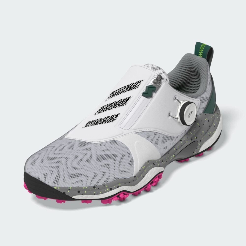 Adidas 25 CodeChaos BOA Shoes - Cloud White / Core Black / Collegiate Green - Image 10