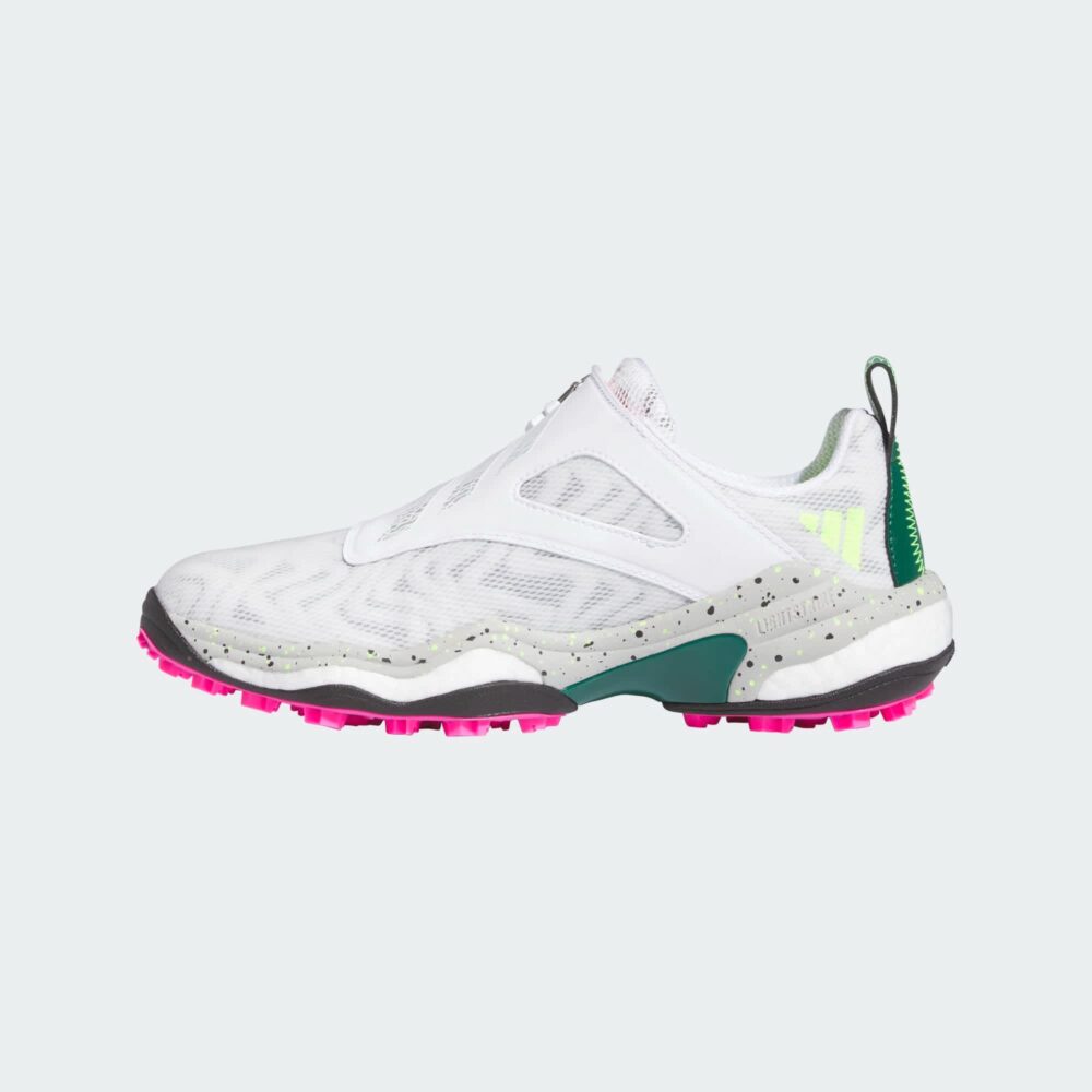 Adidas 25 Women's CodeChaos Boa Shoes - Cloud White / Matte Silver / Collegiate Green - Image 11