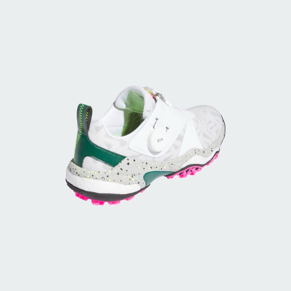Adidas 25 Women's CodeChaos Boa Shoes - Cloud White / Matte Silver / Collegiate Green - Image 10