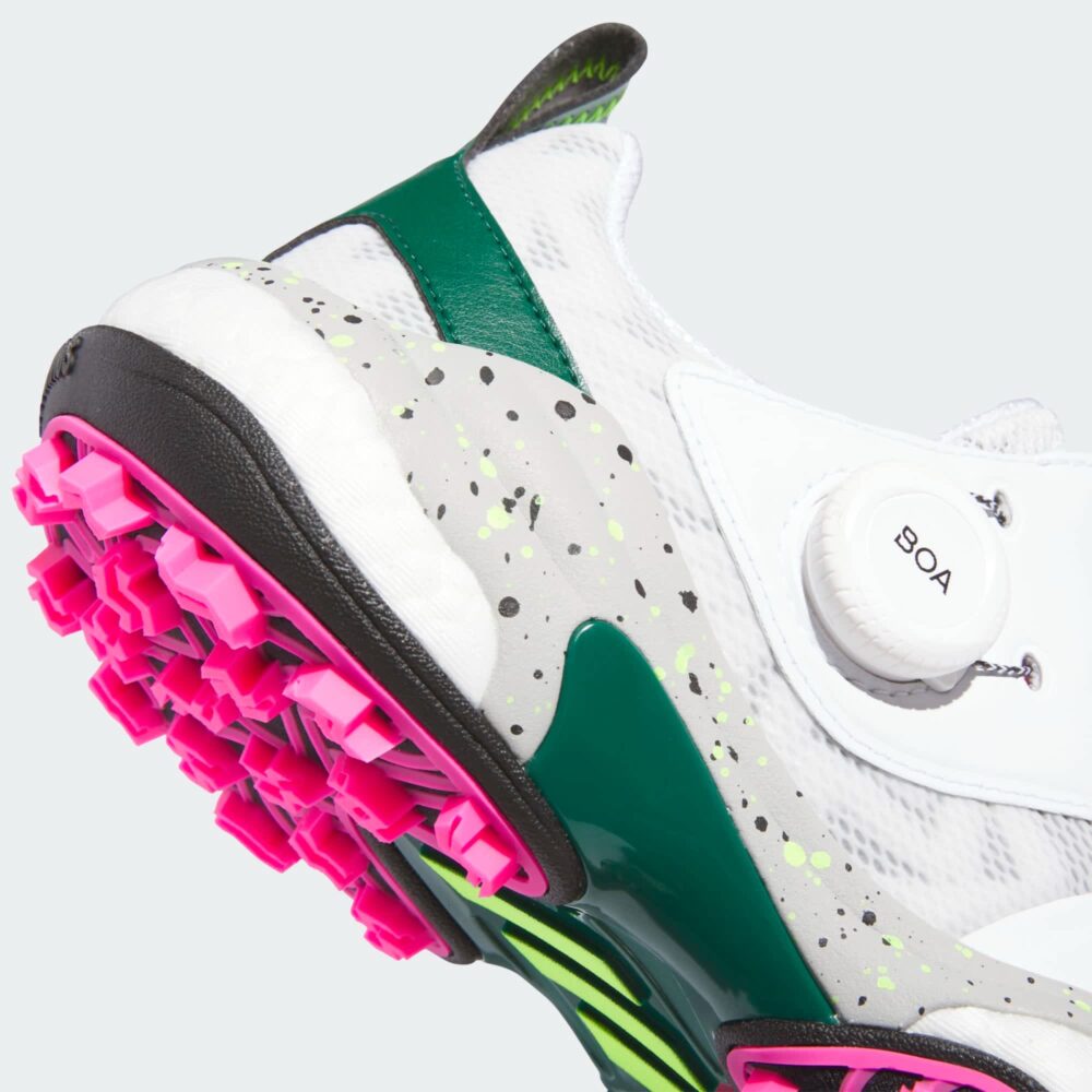 Adidas 25 Women's CodeChaos Boa Shoes - Cloud White / Matte Silver / Collegiate Green - Image 8