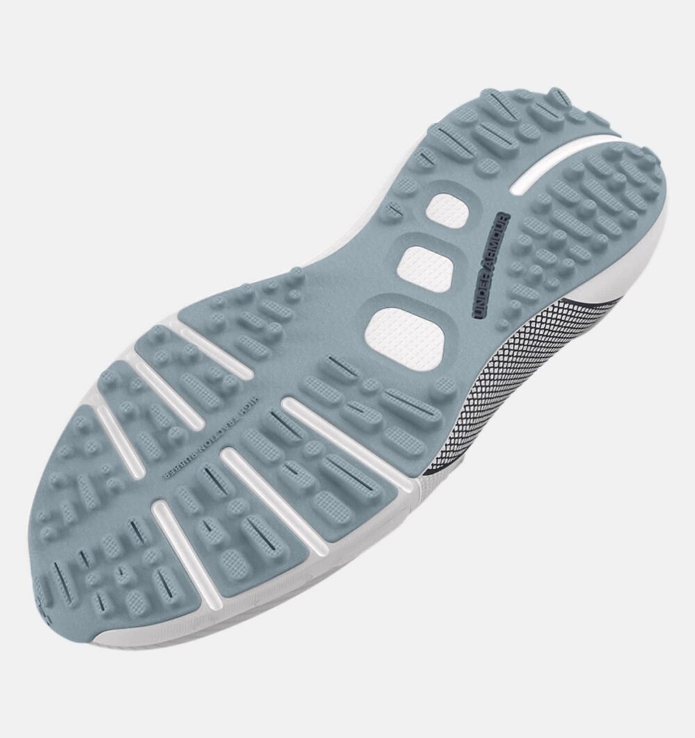 Under Armour Phantom Golf Shoes - Distant Gray / Harbor Blue - Image 5