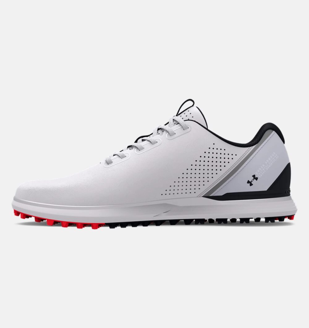 Under Armour Charged Medal Spikeless 2 Shoes - White / Mod Grey - Image 2
