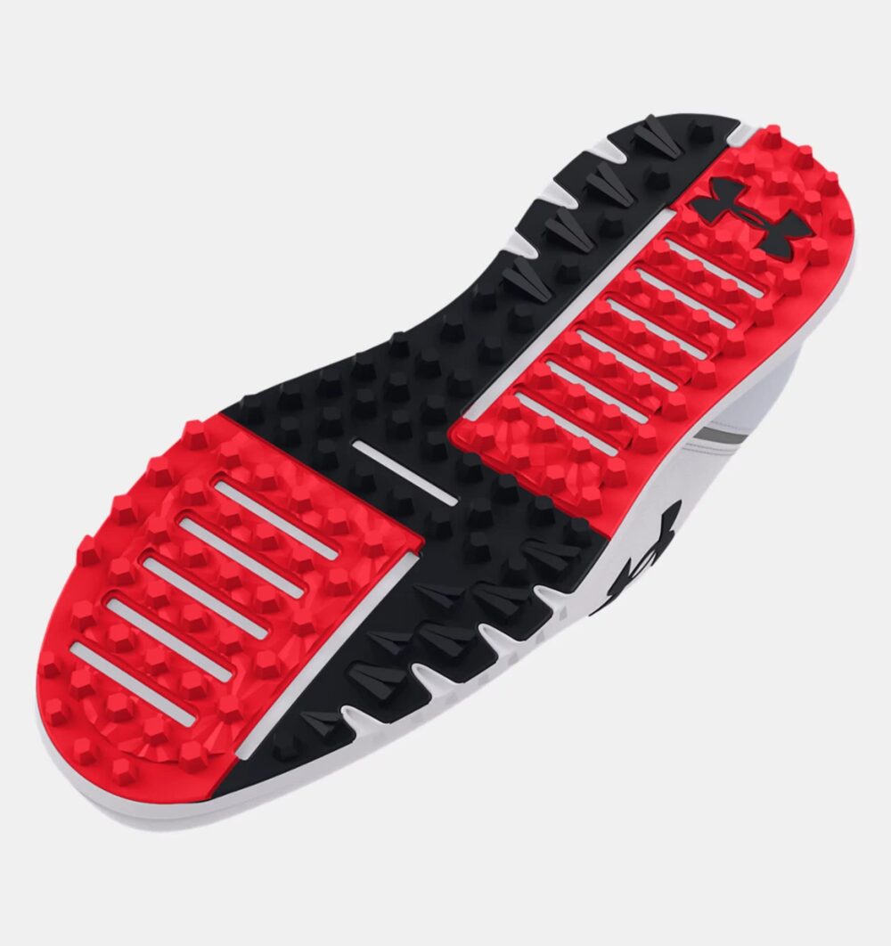 Under Armour Charged Medal Spikeless 2 Shoes - White / Mod Grey - Image 4