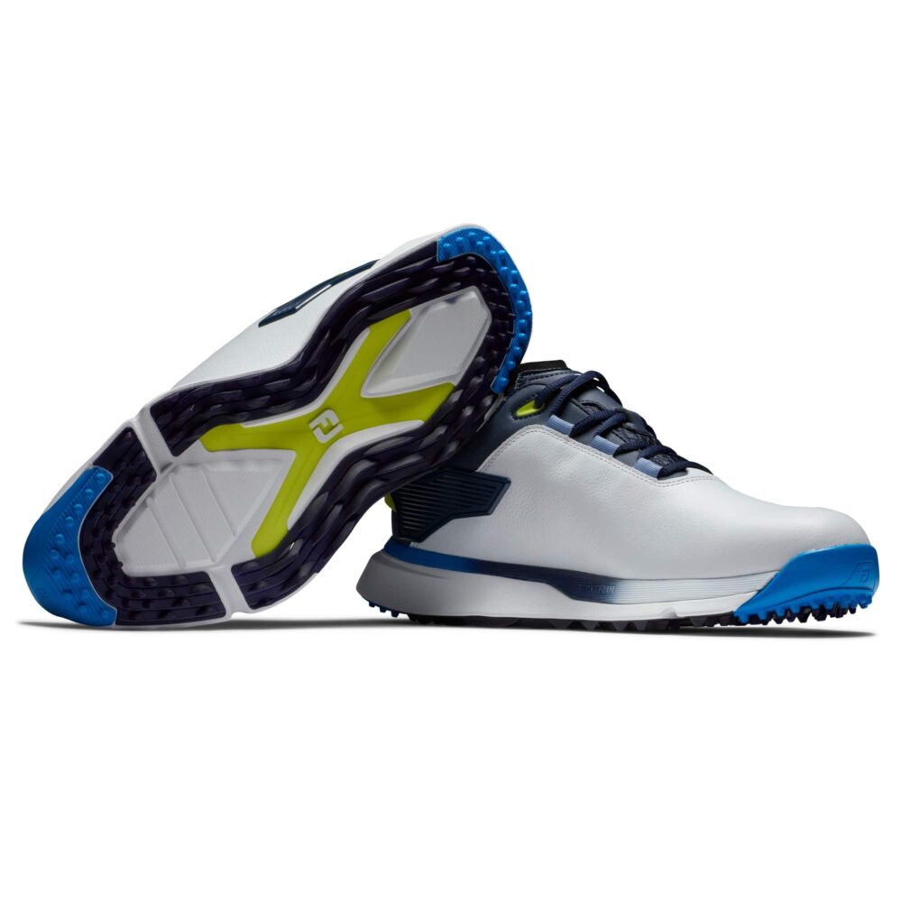 FootJoy 24 Pro/SLX Shoes - White/Navy/Blue - Image 6