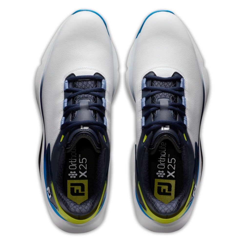 FootJoy 24 Pro/SLX Shoes - White/Navy/Blue - Image 7