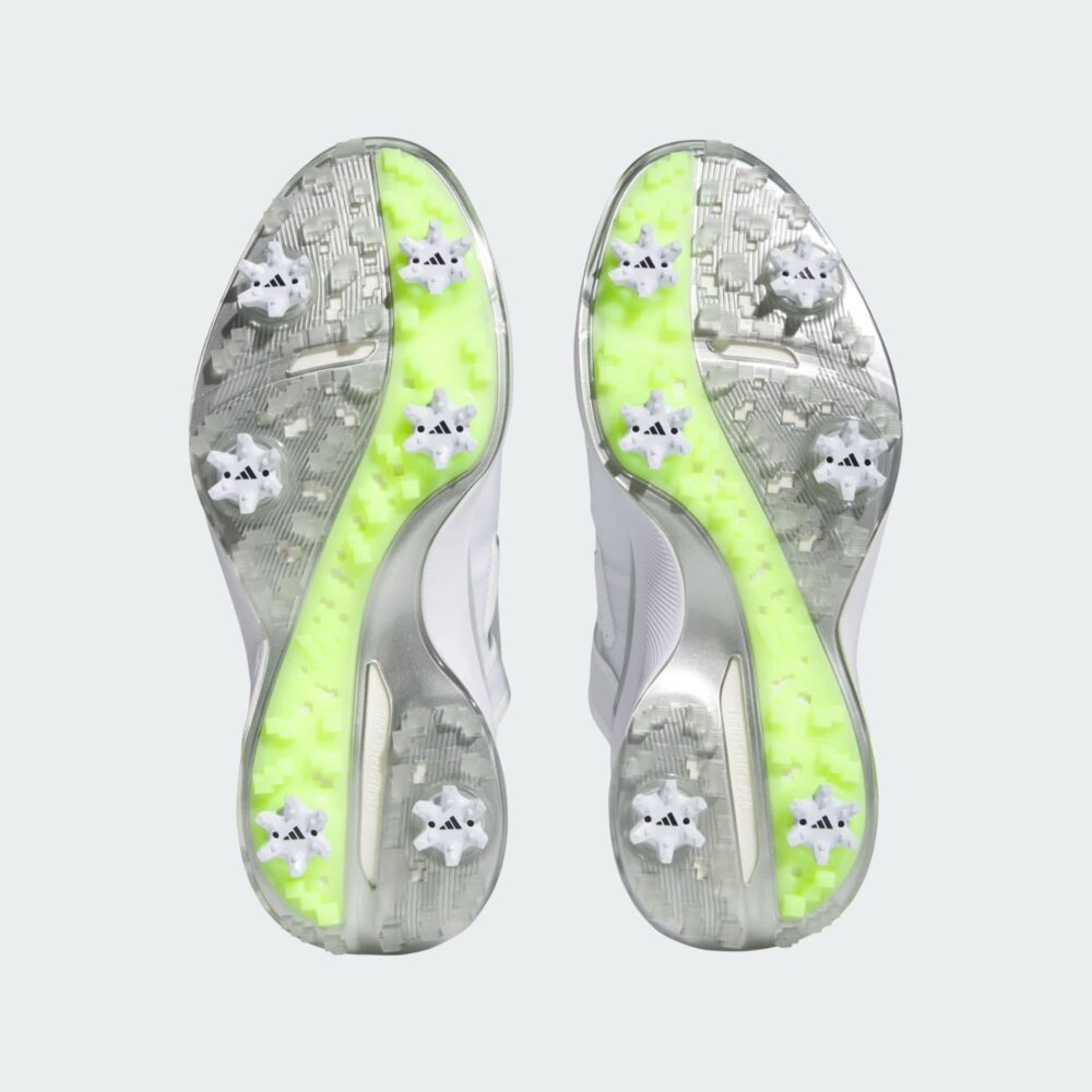 Adidas ZG23 Boa LightStrike Shoes - Cloud White / Silver Metallic / Lucid Lemon - Image 3