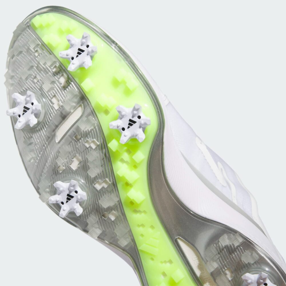 Adidas ZG23 Boa LightStrike Shoes - Cloud White / Silver Metallic / Lucid Lemon - Image 8