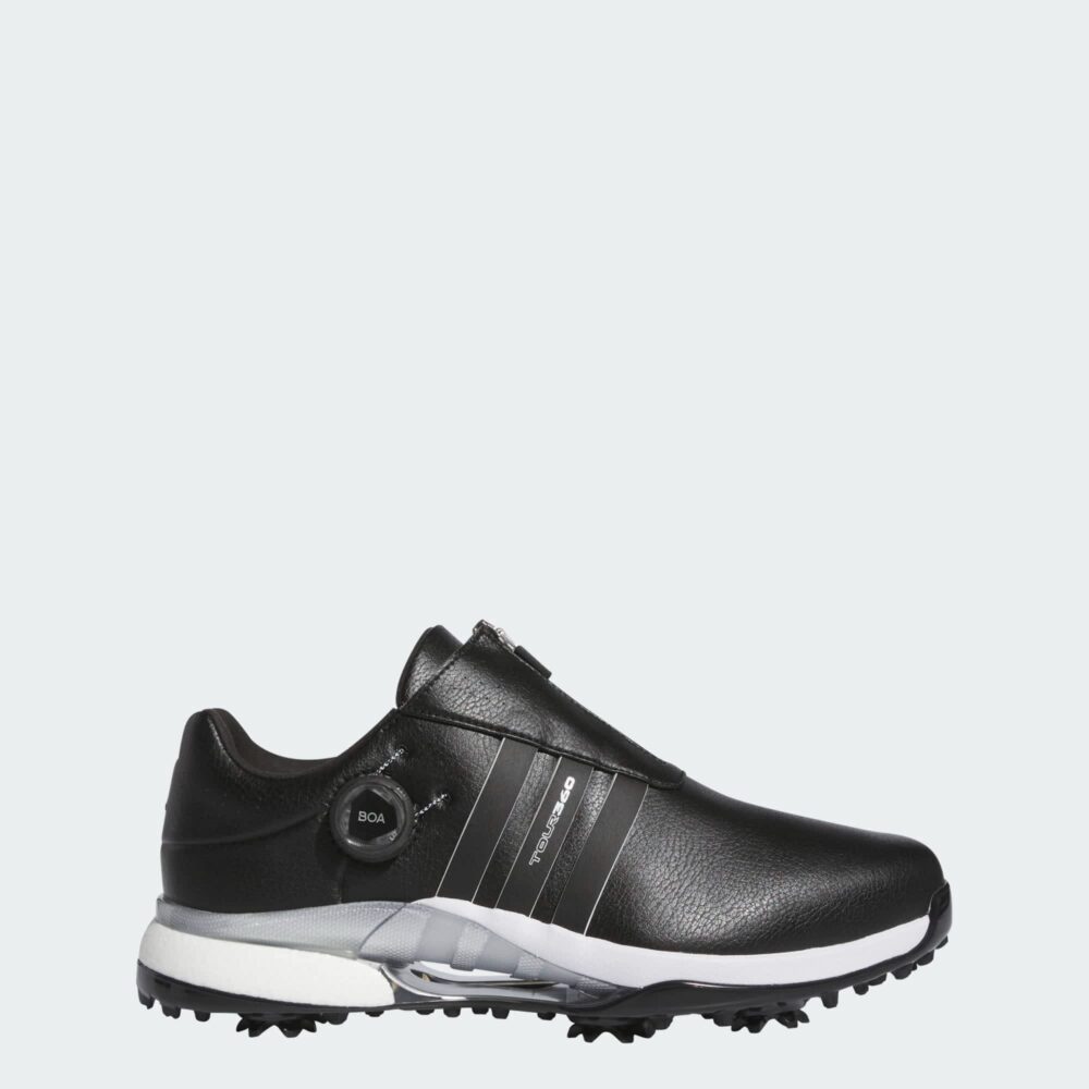 Adidas 24 Tour360 Boa Shoes - Core Black/Core Black/Cloud White - Image 2