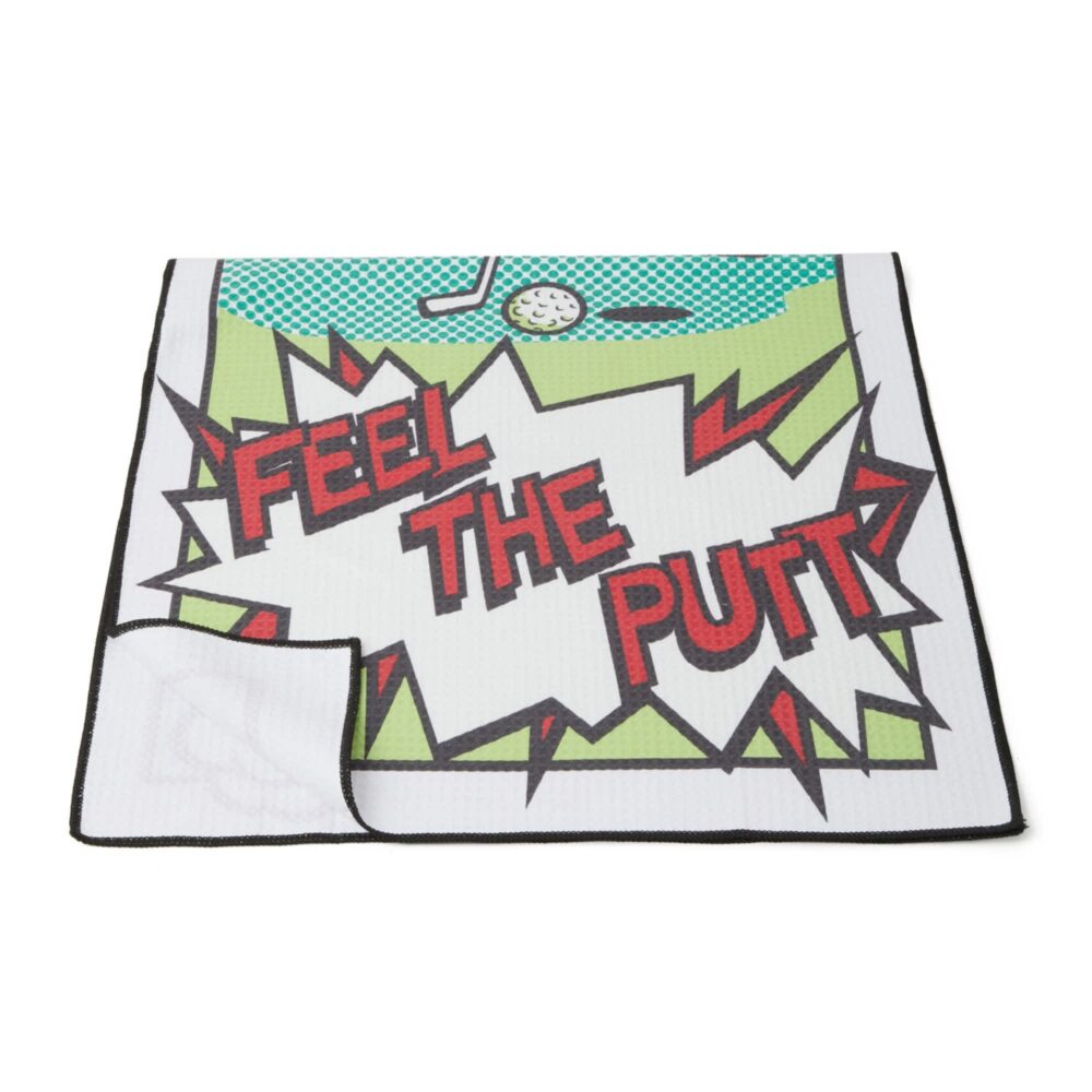 Original Penguin Feel The Putt Towel - Bright White - Image 2
