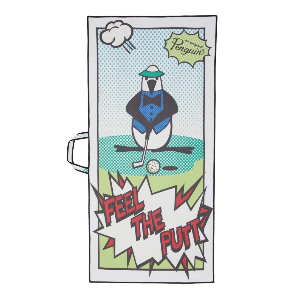 Original Penguin Feel The Putt Towel - Bright White