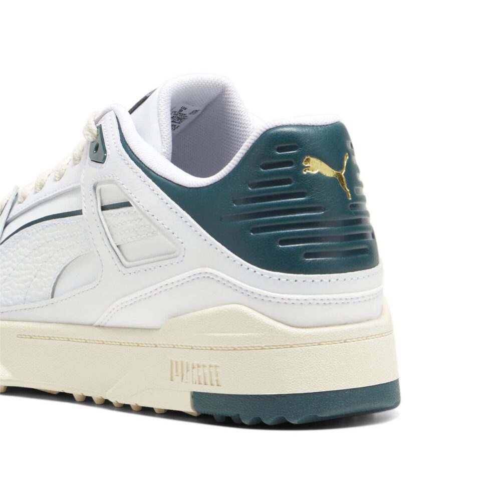 Puma Slipstream G Shoes - Puma White/Varsity Green - Image 2