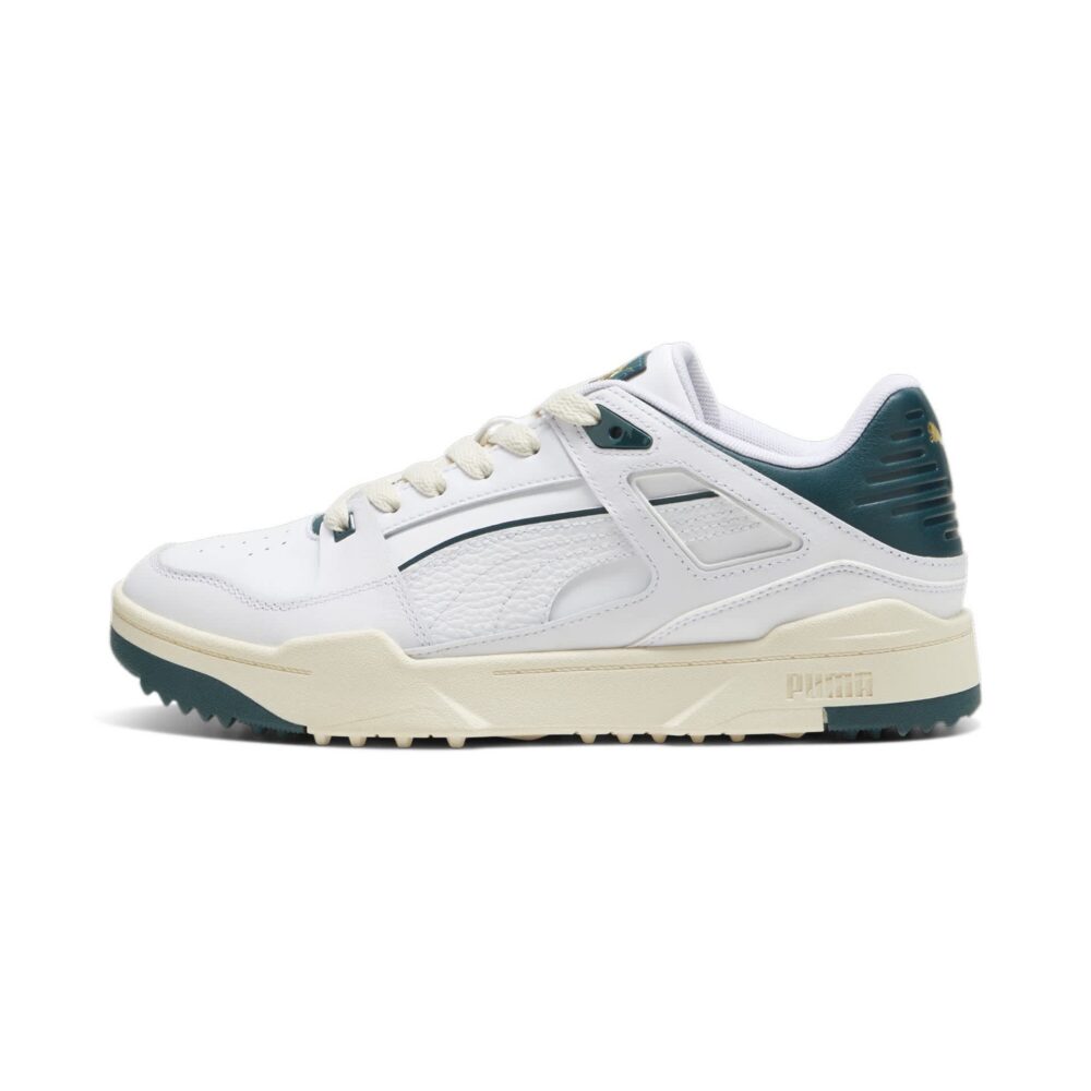 Puma Slipstream G Shoes - Puma White/Varsity Green - Image 3