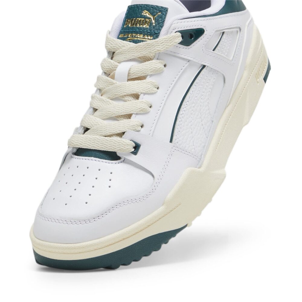 Puma Slipstream G Shoes - Puma White/Varsity Green - Image 5