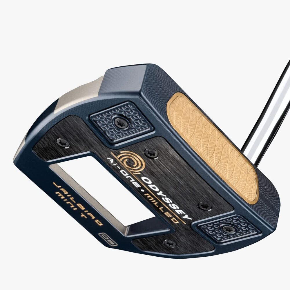Odyssey Ai-ONE Milled Putter Jailbird Mini T Double Bend - Image 4