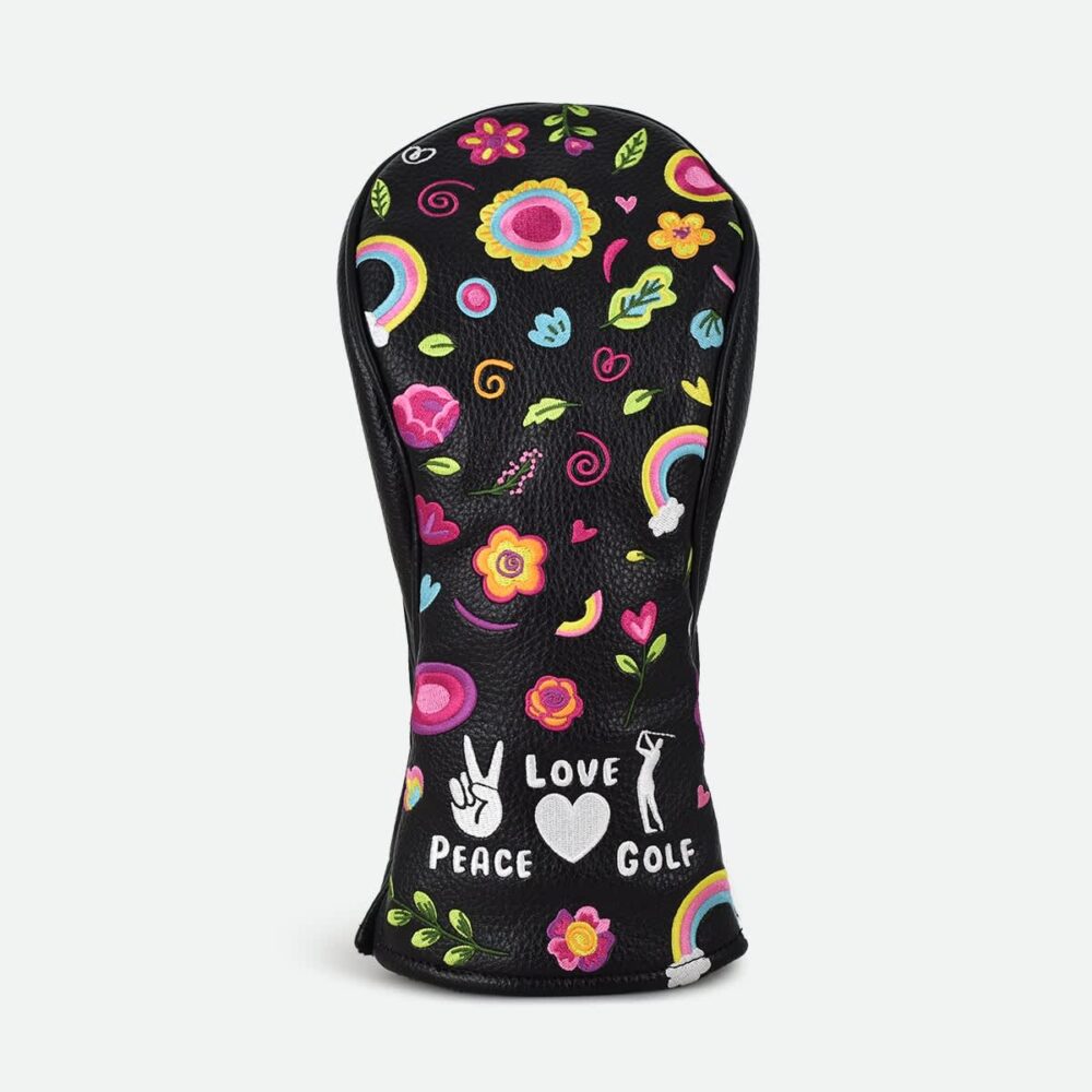 PRG Originals Fairway Wood Cover - Peace, Love & Golf