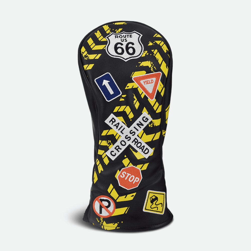 PRG Originals Golf Cart Crossing Fairway Wood Cover