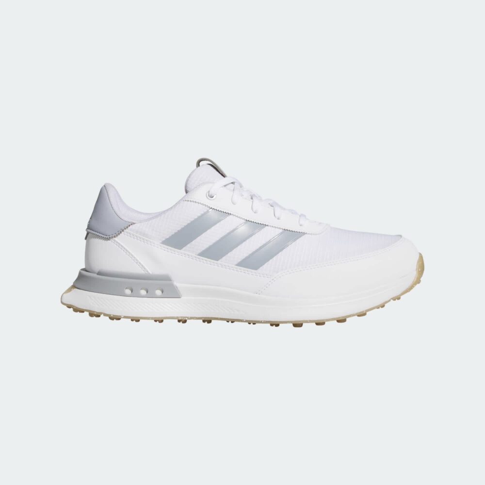 Adidas S2G 24 Wide Spikeless Shoes - Cloud White / Halo Silver / Gum
