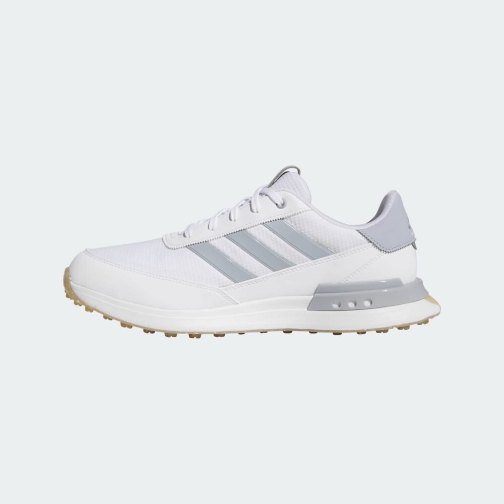 Adidas S2G 24 Wide Spikeless Shoes - Cloud White / Halo Silver / Gum - Image 7