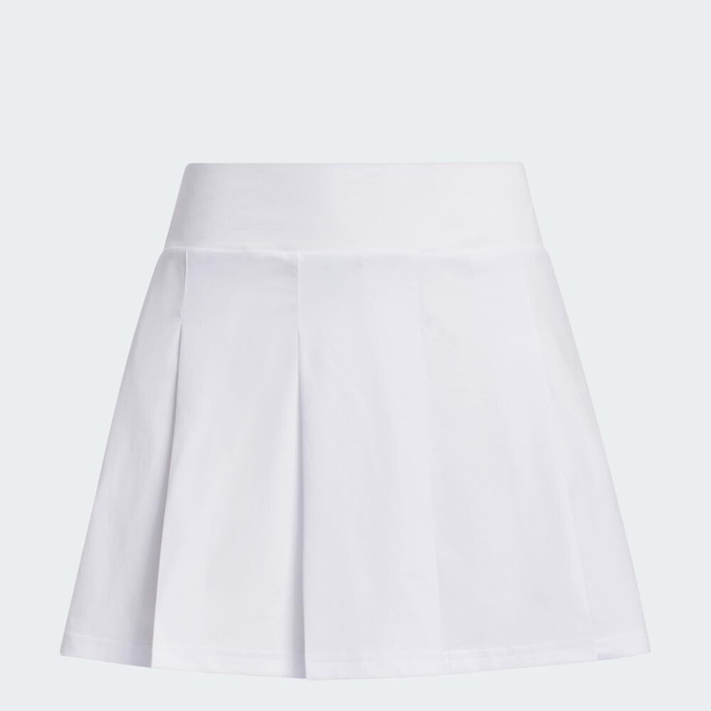 Adidas Women's Ultimate365 Tour Pleated Skort - White