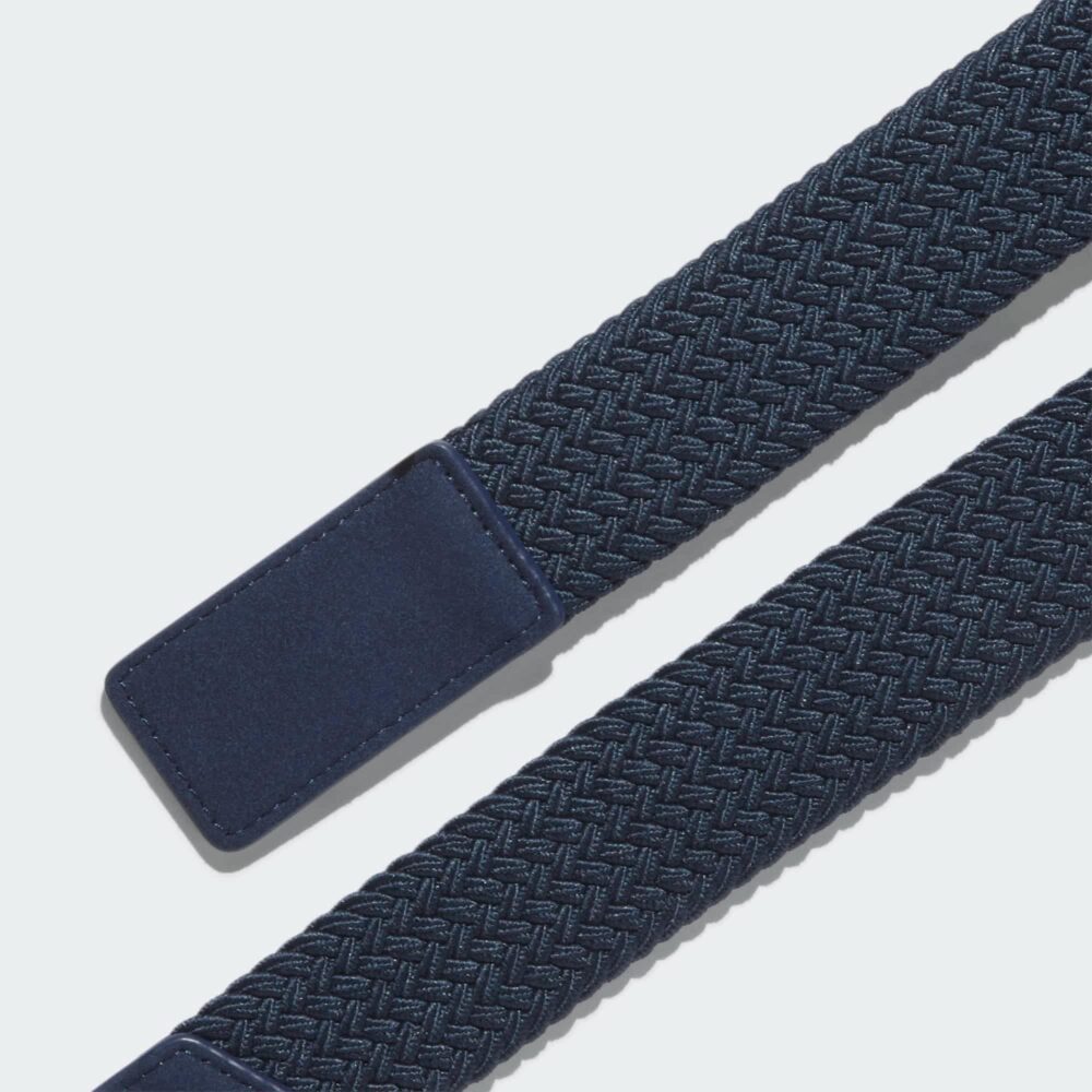Adidas Golf Braided Stretch Belt - Navy - Image 3