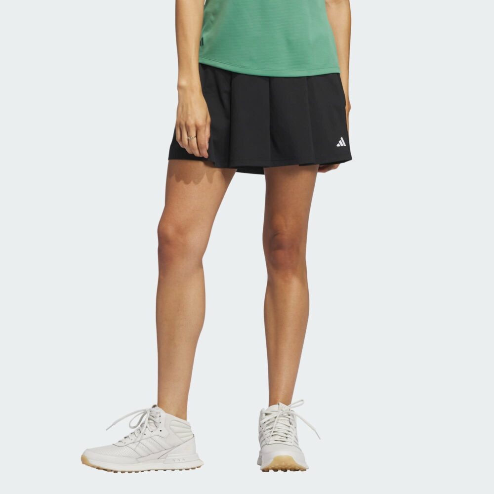 Adidas Women's Ultimate365 Tour Pleated Skort - Black - Image 2