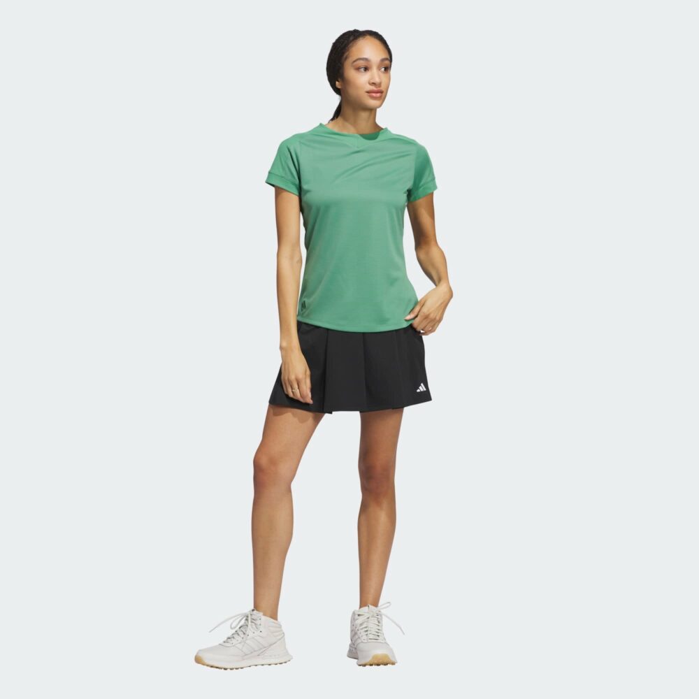 Adidas Women's Ultimate365 Tour Pleated Skort - Black - Image 5