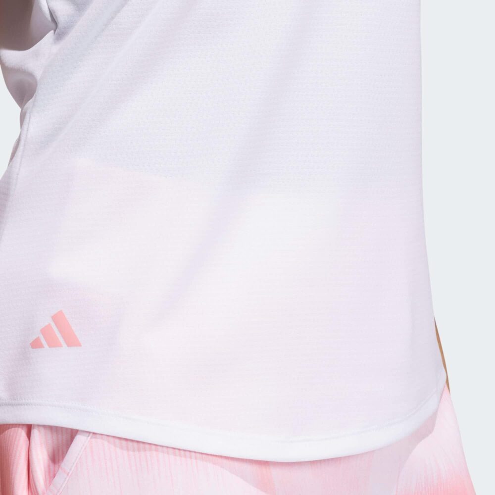 Adidas Women's Ultimate365 Printed Polo - White - Image 7