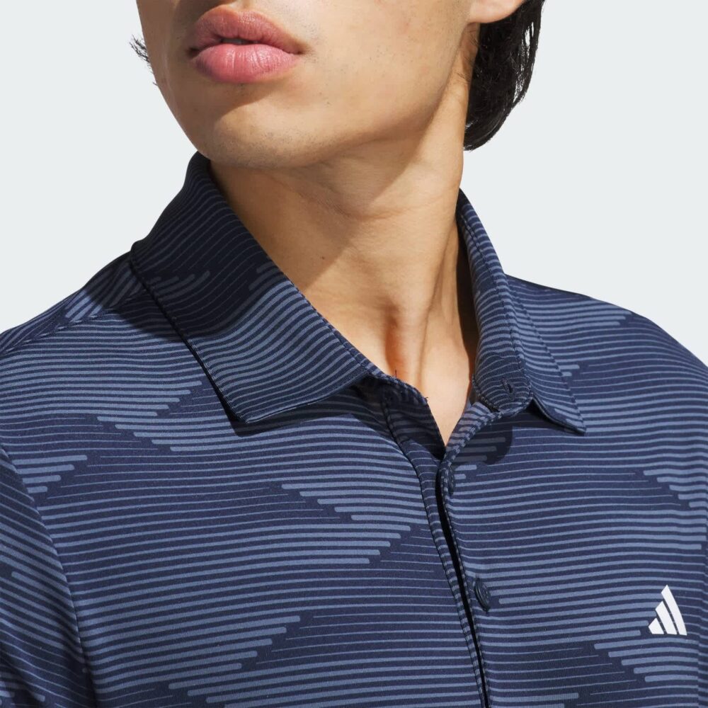 Adidas Ultimate365 Speed Stripe Polo - Collegiate Navy / Preloved Ink - Image 6