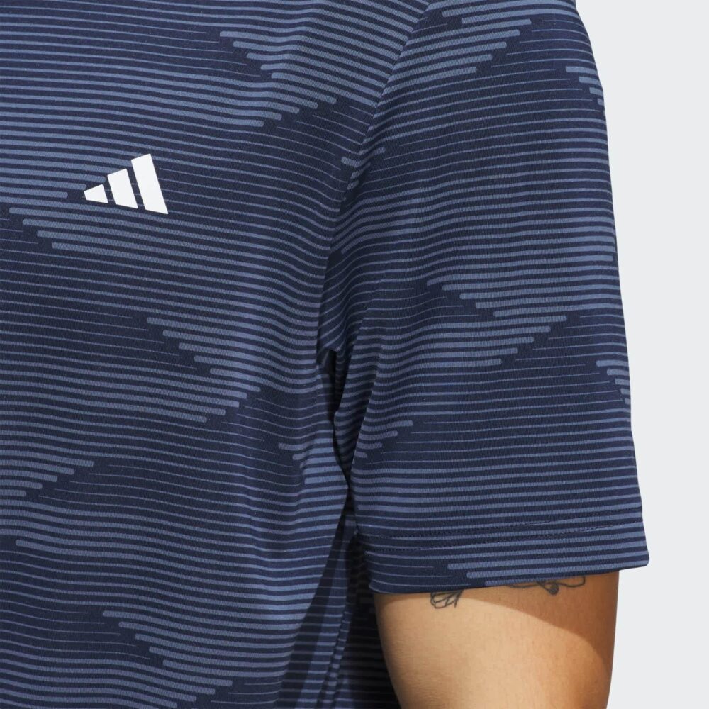 Adidas Ultimate365 Speed Stripe Polo - Collegiate Navy / Preloved Ink - Image 7