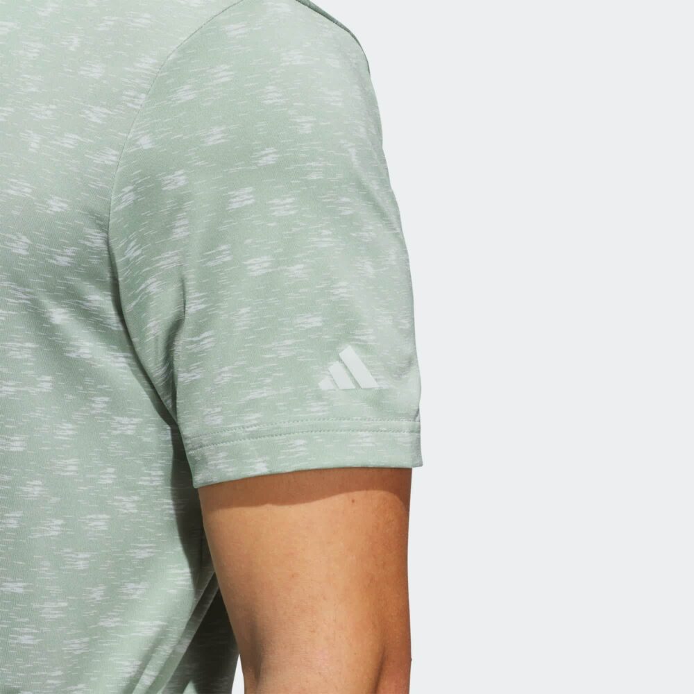 Adidas Ultimate365 Novelty Polo - Silver Green - Image 6