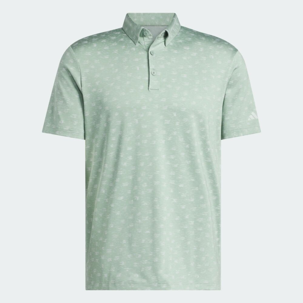 Adidas Ultimate365 Novelty Polo - Silver Green - Image 4