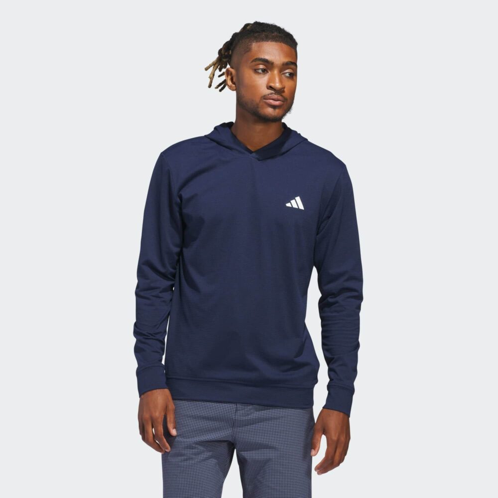Adidas Ultimate365 Elevated Pullover Hoodie - Collegiate Navy - Image 2