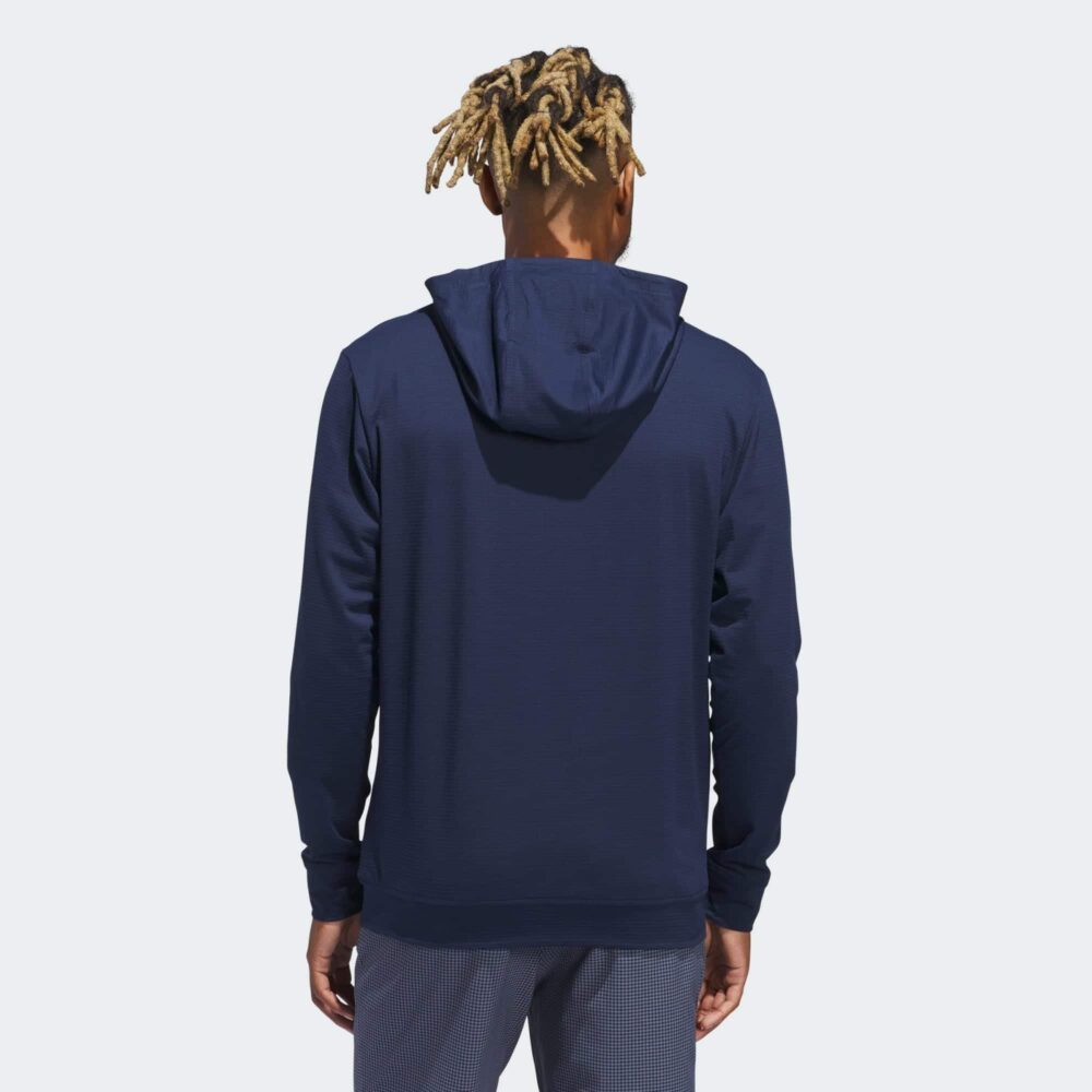 Adidas Ultimate365 Elevated Pullover Hoodie - Collegiate Navy - Image 3