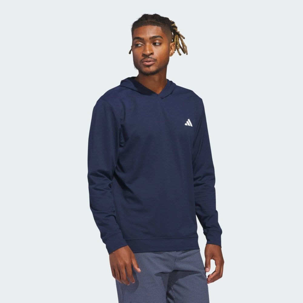 Adidas Ultimate365 Elevated Pullover Hoodie - Collegiate Navy - Image 4