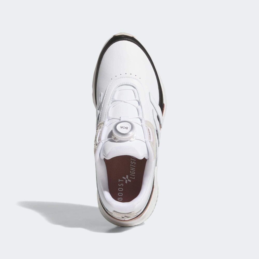 Adidas 25 Women's Zoysia Boa Shoes -  Cloud White / Core Black / Warm Clay - Image 2