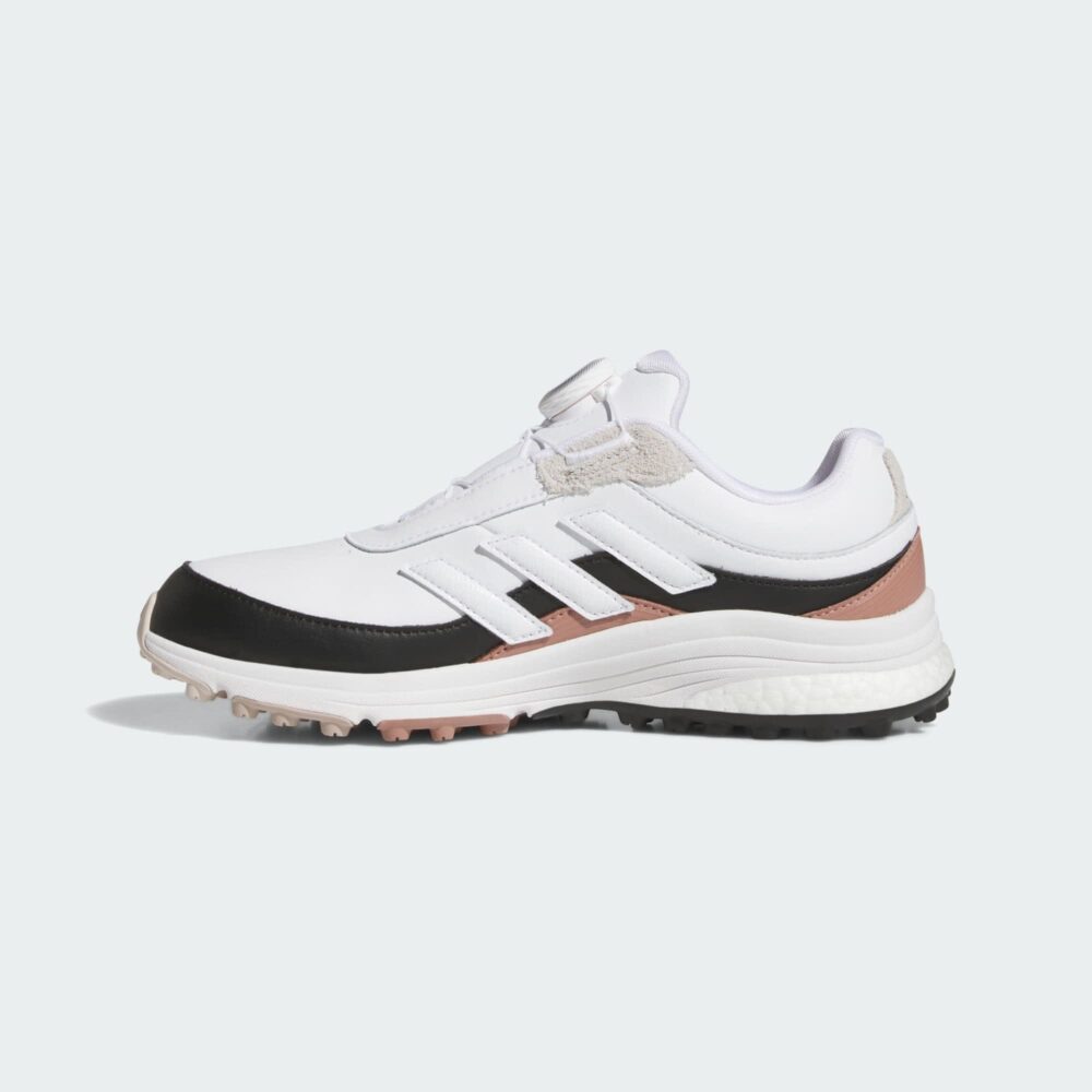 Adidas 25 Women's Zoysia Boa Shoes -  Cloud White / Core Black / Warm Clay - Image 6
