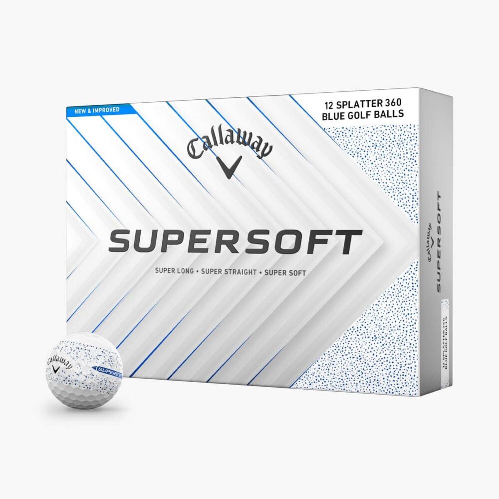 Callaway 25 Supersoft Splatter 360 - Blue