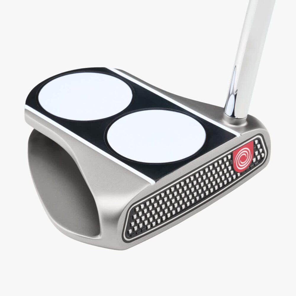 Odyssey Microhinge Putter V-Line 2-Ball - Double Bend