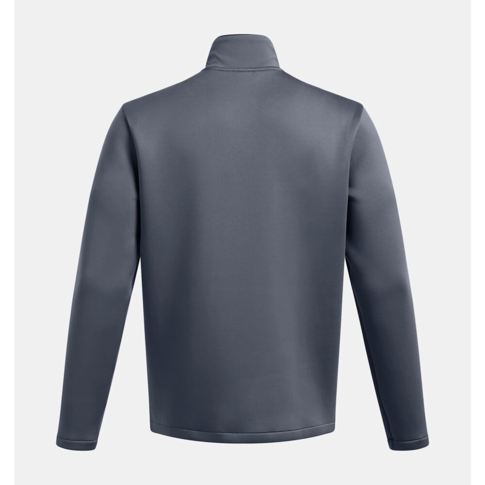 Under Armour Pullover Drive Midlayer - Downpour Gray / Metallic Silver - Image 2