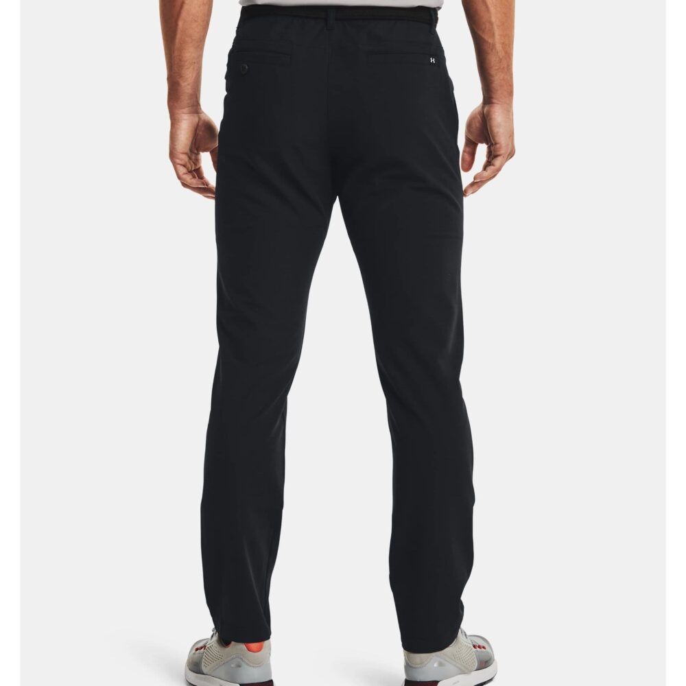 Under Armour Drive Tapered Pants - Black / Steel Medium Heather - Image 5