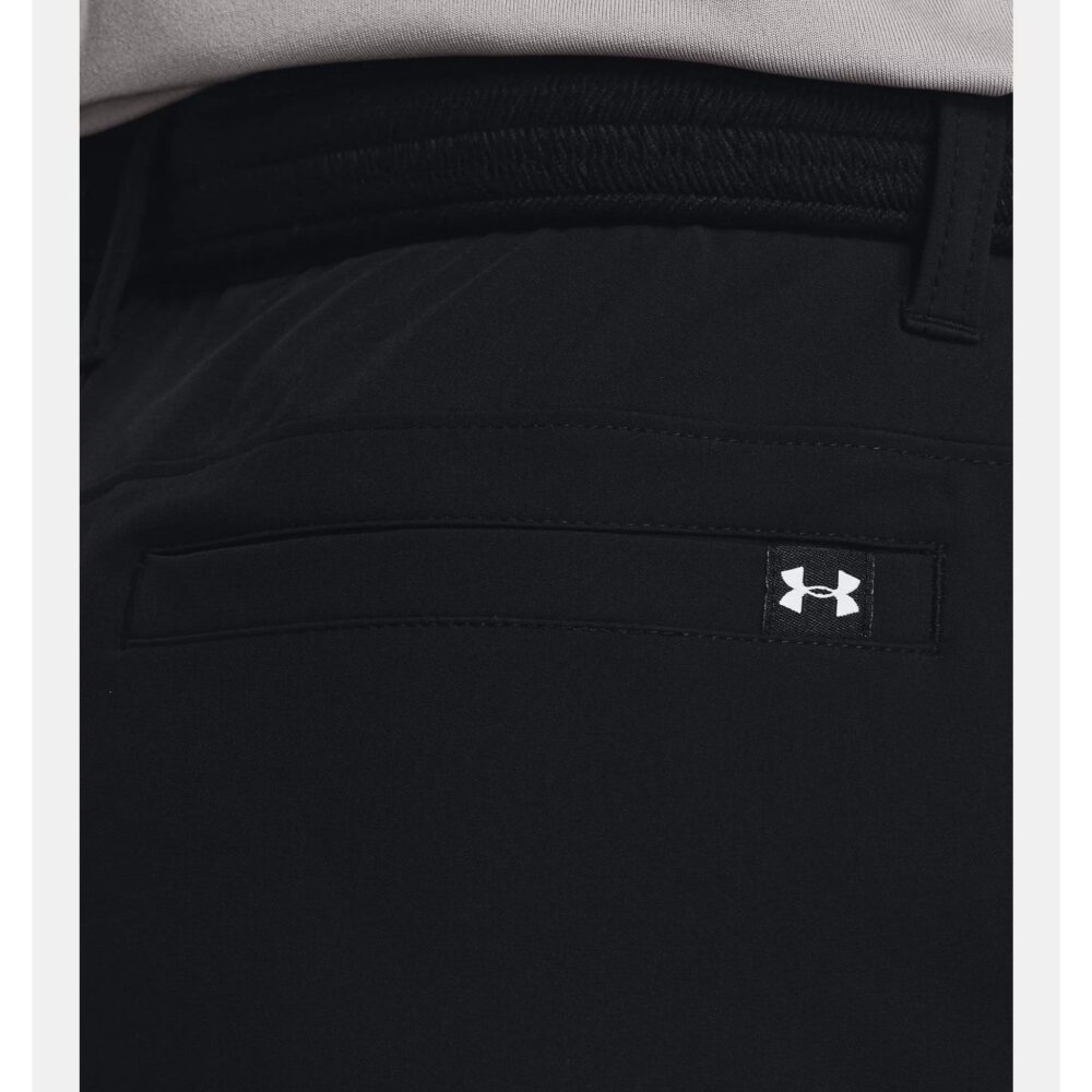 Under Armour Drive Tapered Pants - Black / Steel Medium Heather - Image 6