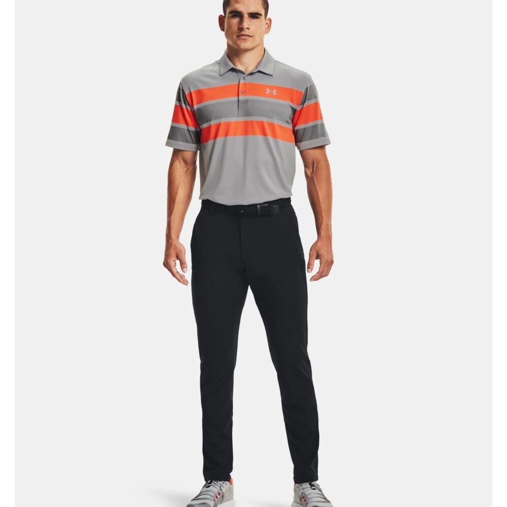 Under Armour Drive Tapered Pants - Black / Steel Medium Heather - Image 4