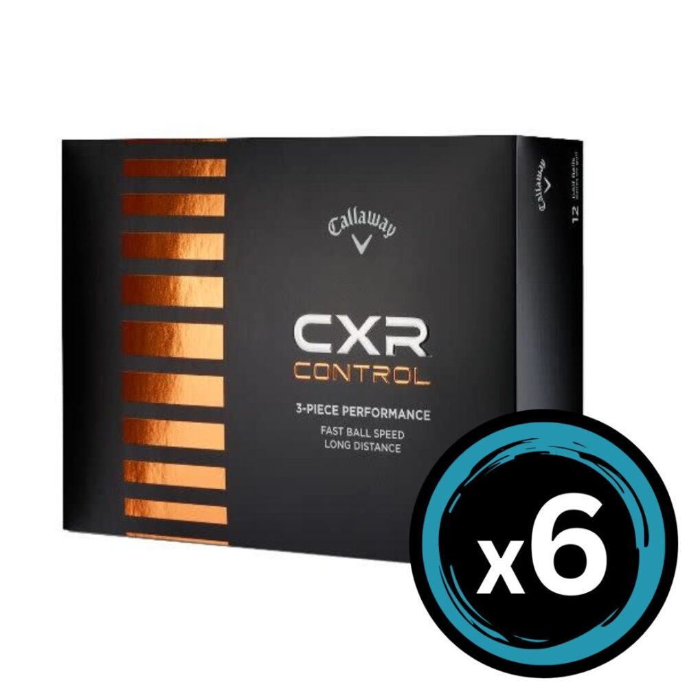 Callaway CXR Control 6 Pack
