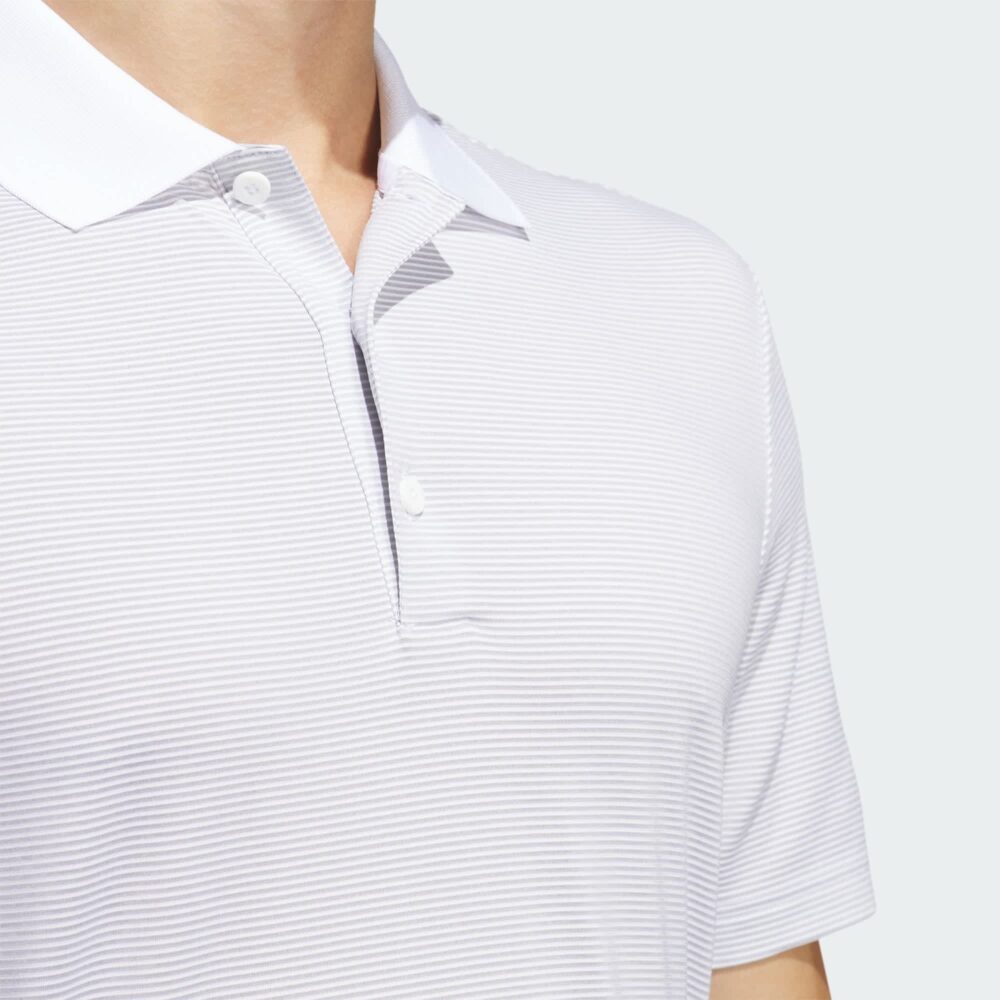 Adidas Ottoman Polo - White / Grey Two - Image 2