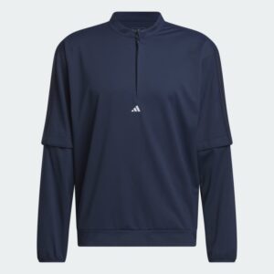 Adidas Ultimate365 Half Zip Pullover - Collegiate Navy
