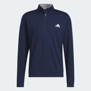 Adidas Elevated 1/4 Zip Jumper - Collegiate Navy