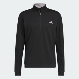 Adidas Elevated 1/4 Zip Jumper - Black